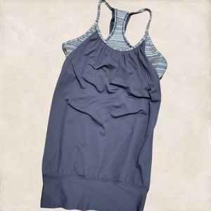Lululemon Workout and Running Tank Top w/ Built In Bra - Size 6
